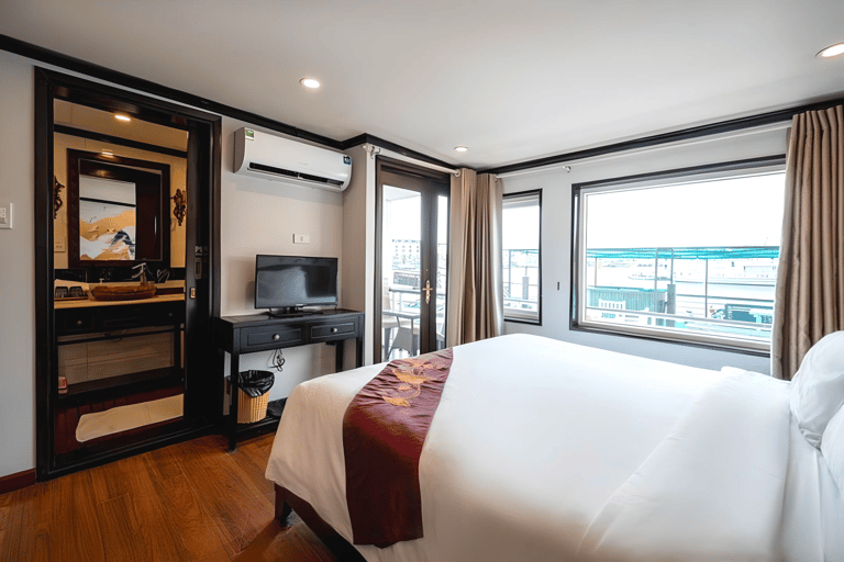 Hanoi: 2D1N Ha Long Bay by Amanda Premier Cruise 2D1N Cruise Start From Hanoi by 8:00 AM