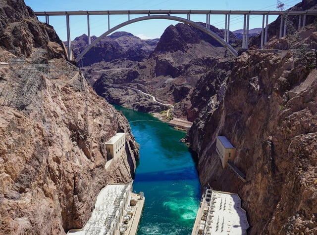 Las Vegas: Hoover-gát és Emerald-barlang – kajakos kirándulás ebéddel