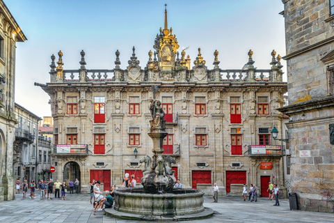 Porto: Tour di un giorno di Santiago de Compostela e Valença do MinhoTour in spagnolo