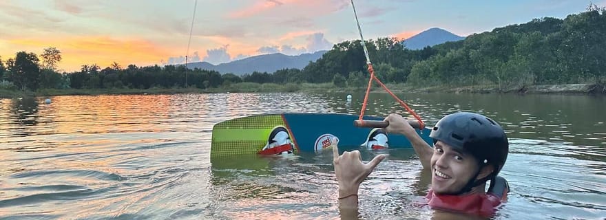 Koh Phangan : Leçon de wakeboard pour débutants