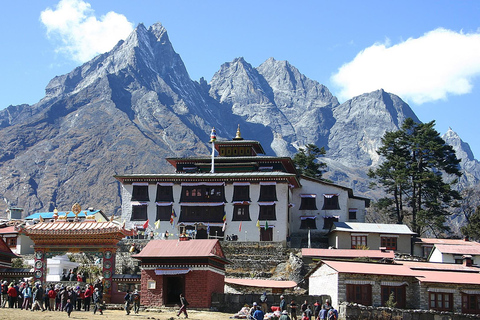 Everest Basiskamp Helikoptervlucht met landing