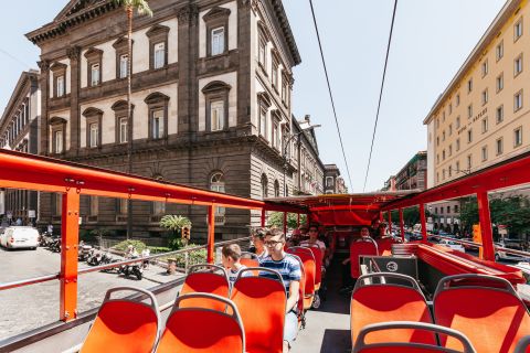 Neapel: Hop-on-hop-off bussrundtur – 24-timmarsbiljett