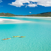 Whitsunday Island Camping Transfer Airlie - Whitehaven Beach