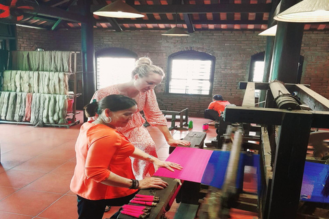 Descubra o processo tradicional da seda na vila da seda de Hoi An