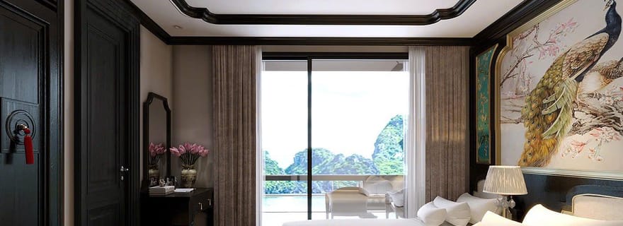 Croisière de luxe dans la baie de Lan Ha avec balcon - vélo + kayak + billets