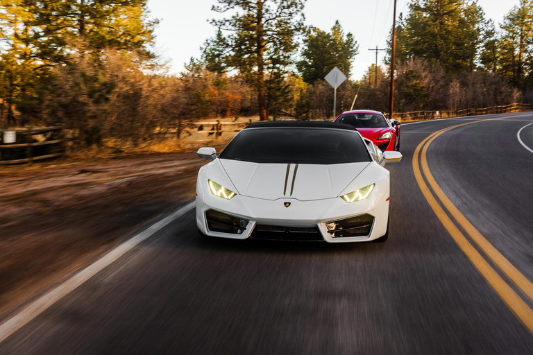 Denver: Experiencias de prueba de supercoches exóticos en Colorado10 minutos de emoción con un supercoche