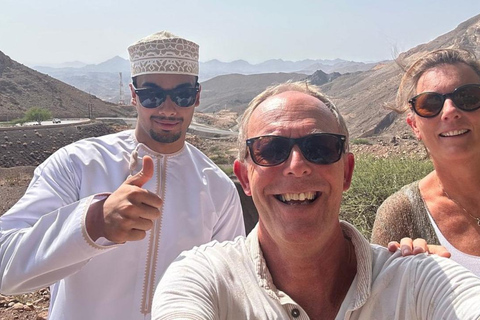 From Muscat: Shared Wadi Bani Khalid & Desert Sunset