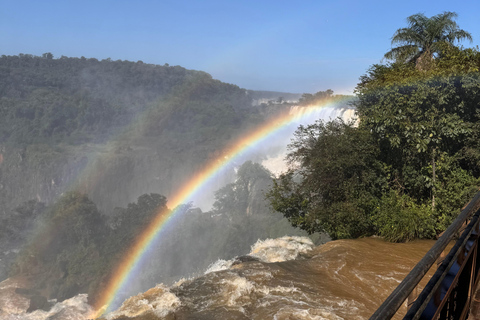 Visite privée d&#039;une journée au Brésil et en Argentine à côté des chutes d&#039;IguassúVisite privée d&#039;une journée des côtés brésilien et argentin des chutes