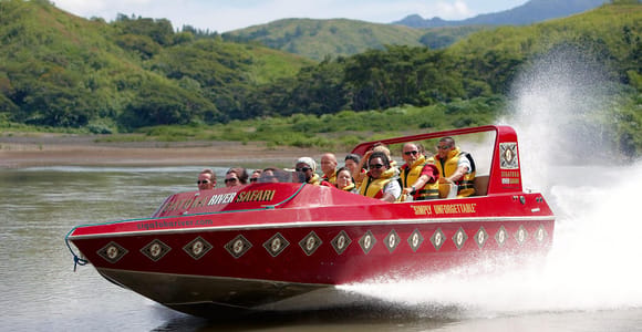 From Sigatoka: Sigatoka River Jet Boat Safari with Lunch