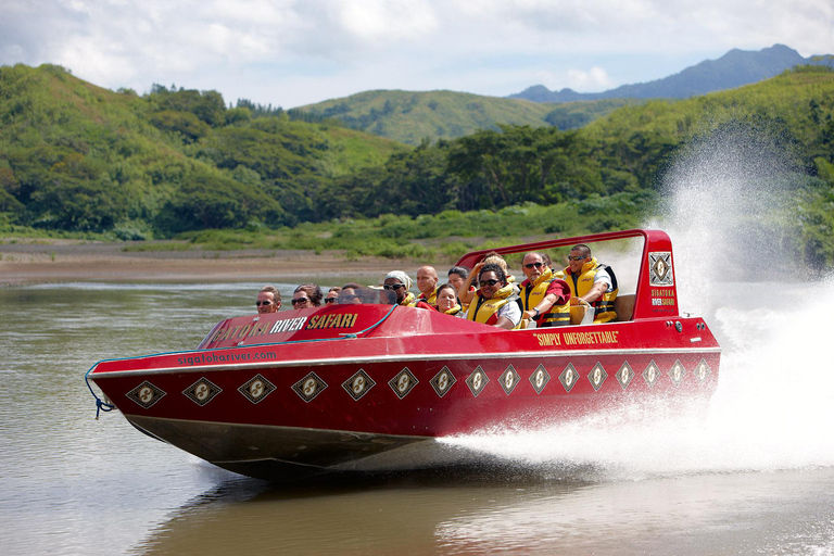 From Sigatoka: Sigatoka River Jet Boat Safari with Lunch Ex Fiji Marriott_ Natadola_ DoubleTree Resorts