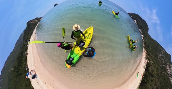 Lisbon: Arrábida UNESCO Kayak & Snorkel Experience