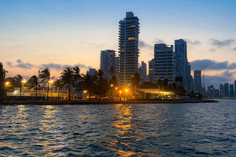 Cartagena: Bay Tour by Sports Boat