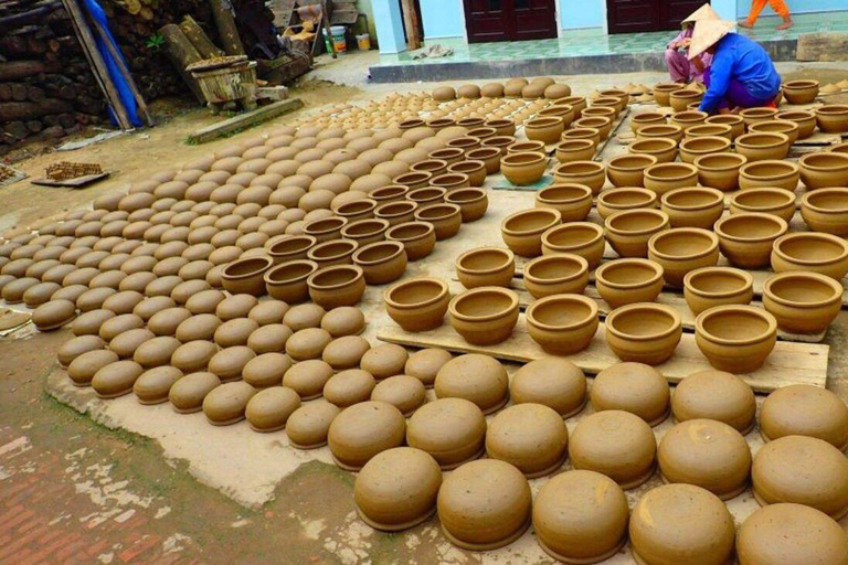 Experience making pottery w the locals in Thanh Ha Village