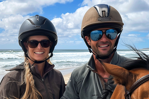 Le Cap : balade à cheval à Long Beach