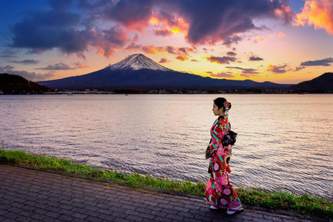 Tokyo: Mt Fuji Customizable Tour with Lakes & Pagoda