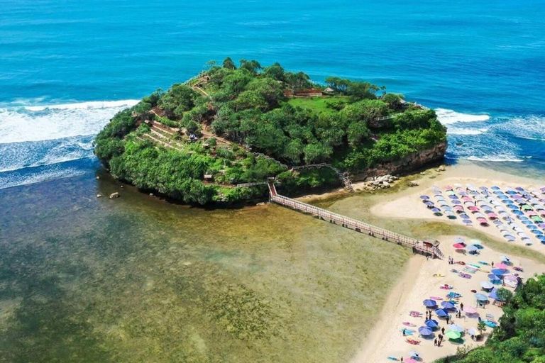 Yogyakarta: Pindul Cave Tubing & Drini Beach Coastal Tour