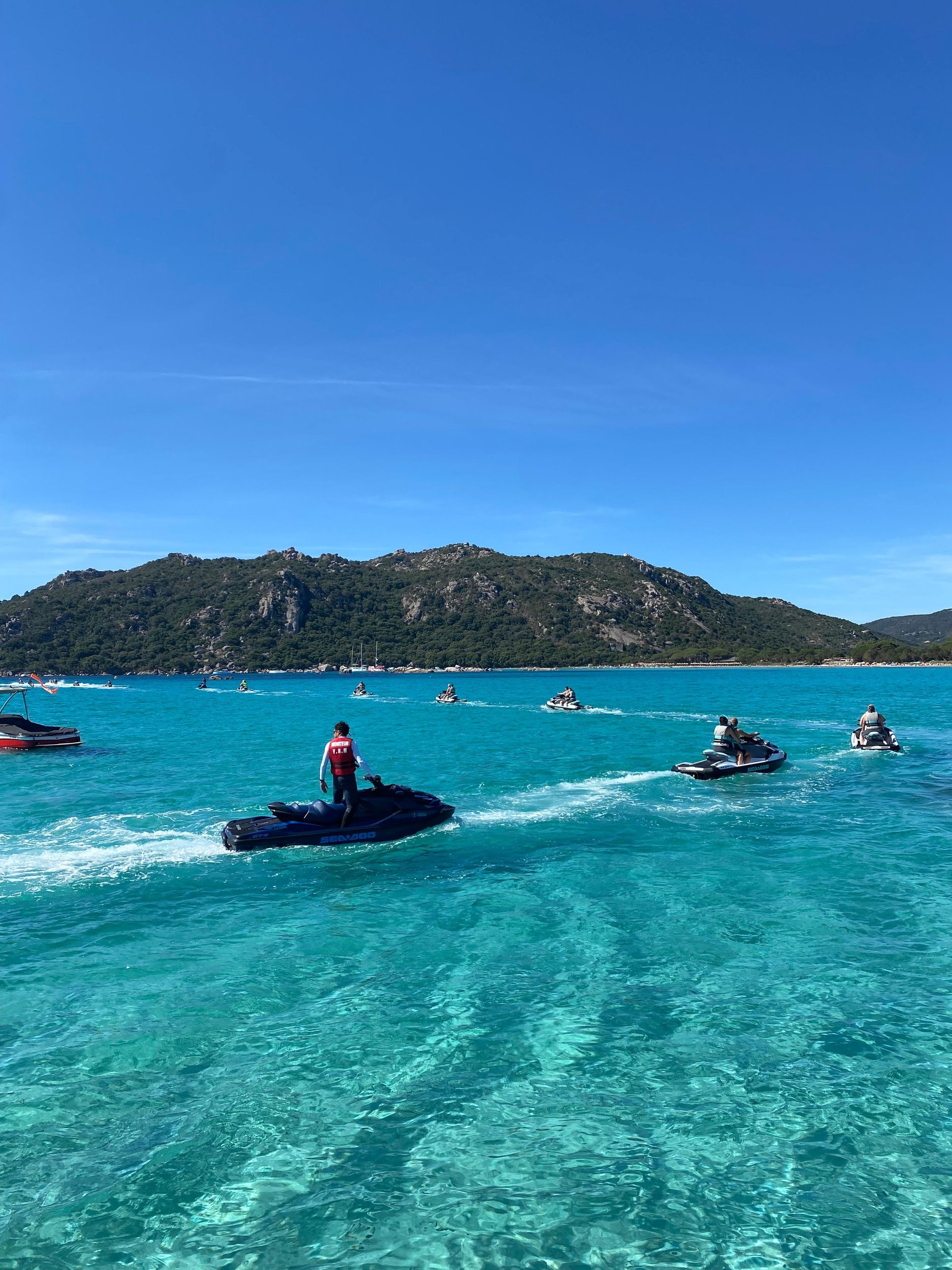 Porto Vecchio: Geführte Tagestour mit dem Jetski