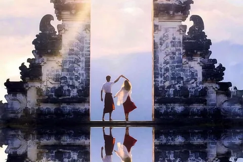Da Bali : tempio di Lempuyang, Tirta gangga, taman ujung