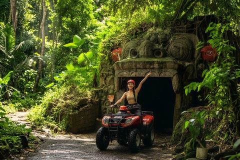 Ubud: Bali Barong ATV Quad Bike – Waterfalls & Flying Bridge Single ATV Quad Bike – Meeting Point