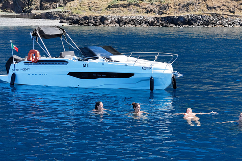 Private Madeira Coast Cruise with Swim, Snacks & Drinks