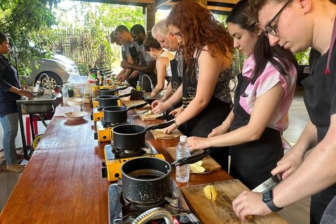 Siem Reap: Corso di cucina khmer a casa di un locale