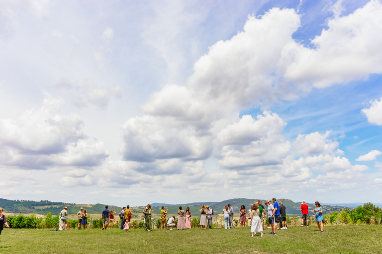 Depuis Rome : Excursion d&#039;une journée en Toscane avec déjeuner et vins