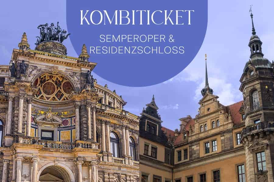 Dresden: Semperoper und Residenzschloss. Foto: GetYourGuide