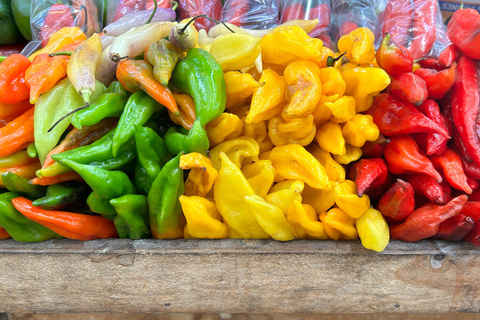 Lima: Food tour with a visit to a local market and tastings.