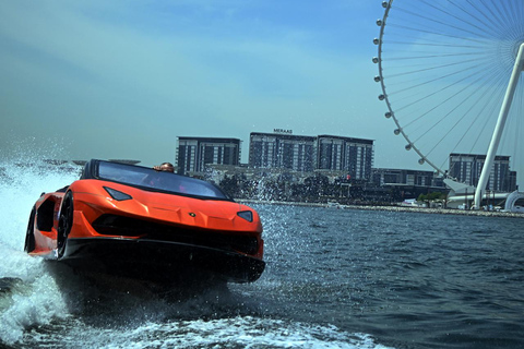 Dubai: Splash & Thrill | 20min Jet Car DXB Harbour JetCar 30 Mins: Dubai Marina Luxury Lamborghini