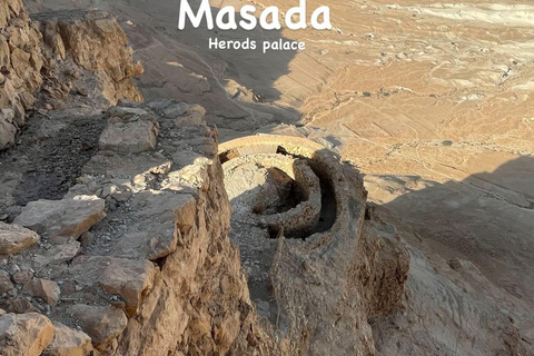 Döda havet, Masada, Ein Gedi &amp; Qumran Dagsutflykt från Jerusalem