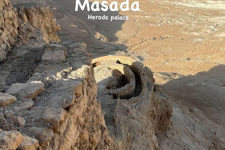 Tour di un giorno del Mar Morto, Masada, Ein Gedi e Qumran da Gerusalemme