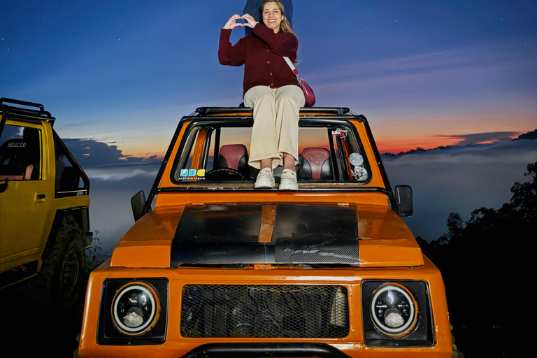Bali: Sunrise Tour by 4WD Jeep and Instagramable Cafe Enttrance Tickets to The Janu Natural Hot Spring