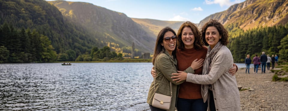 Din Dublin – Excursie de o jumătate de zi la Glendalough și Wicklow