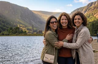 Ab Dublin: Halbtagestour nach Glendalough und Wicklow