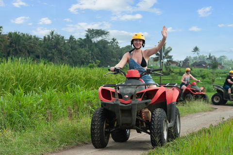 Bali ATV Quad Biking Adventure Private Transfers and Thrills Tandem Bike Without Transfers