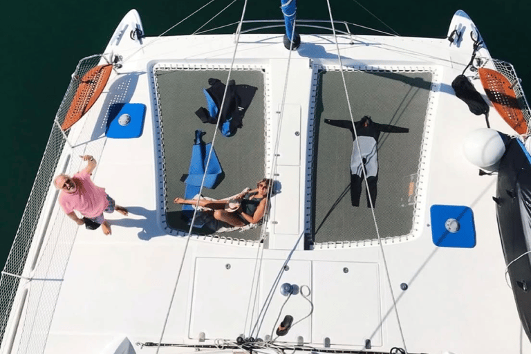 Lisbon: Sailing Experience on a Exclusive Catana 50 Lisbon: Private 2-Hour Catamaran Tour on the Tejo River