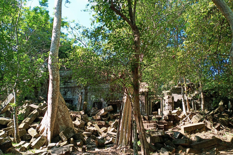 Excursion privée d'une journée à Banteay Srei, Beng Mealea et Rolous