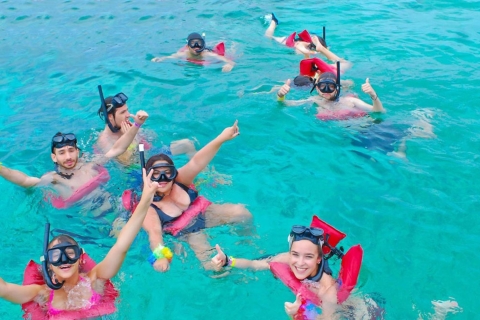 Punta Cana: partyboot + snorkelcatamaran natuurlijk zwembad