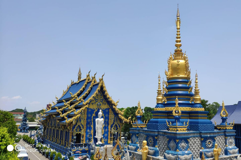 Chiang Rai : White & Blue temples and Emerald Bhudda story. Join Chaing Rai
