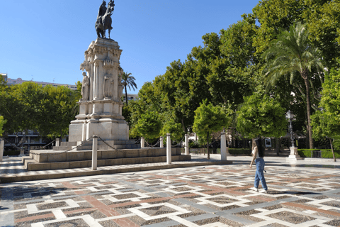 Siviglia: Tour guidato a piedi con un&#039;app per smartphone