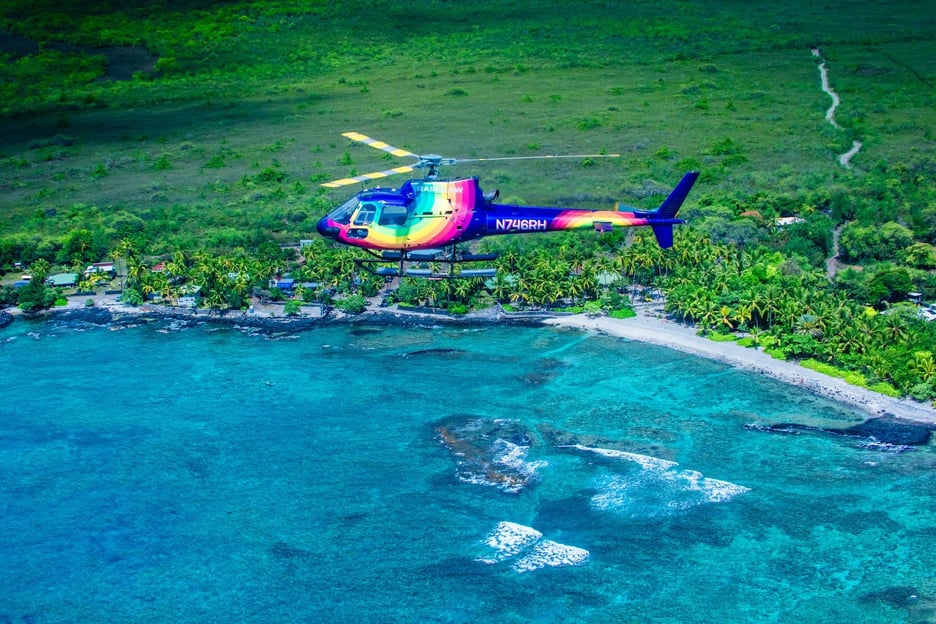 Kailua-Kona: Hualalai Volcano Doors On/Off Helicopter Tour