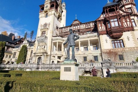 From Brașov: Slanic Salt Mine and Peles Castle Tour