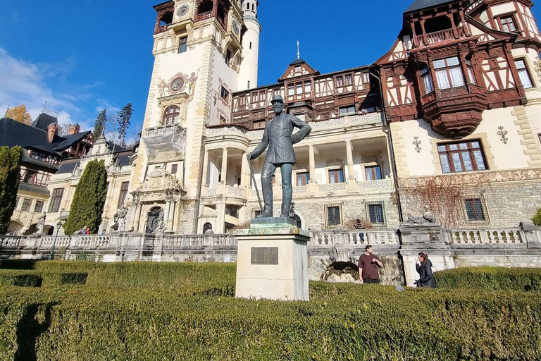 From Brașov: Slanic Salt Mine and Peles Castle Tour