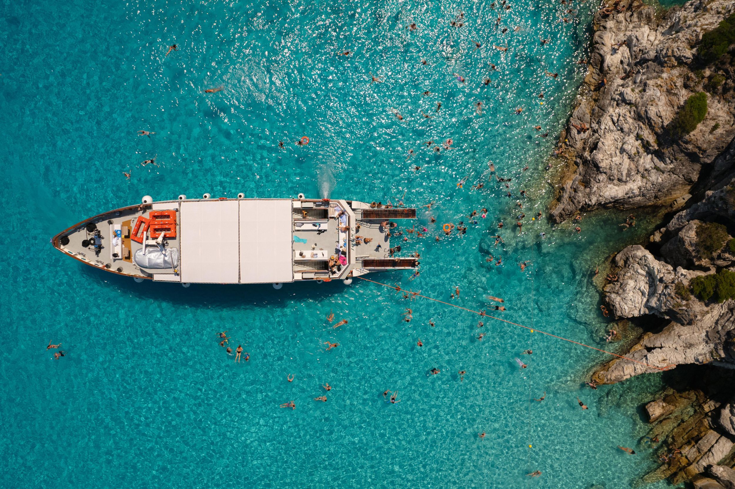Lefkimmi: Luxuskreuzfahrt nach Paxos, Antipaxos und zu den Blauen Höhlen