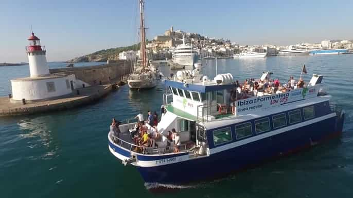 From Ibiza: Same-Day 2-Way Ferry Ticket to Formentera