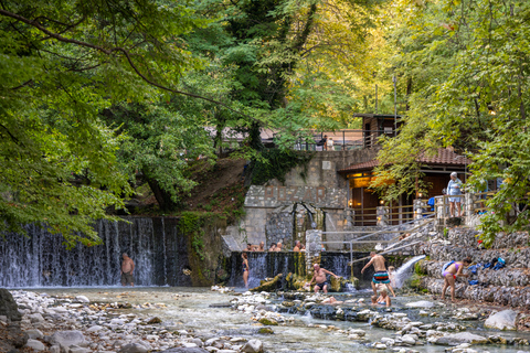 Au départ de Thessalonique : Excursion d&#039;une journée aux bains de Pozar et aux chutes d&#039;eau d&#039;Edessa