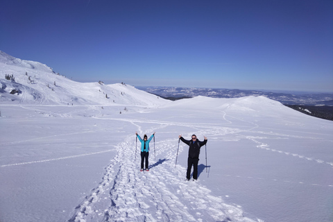 Snowshoeing on Mount Jahorina