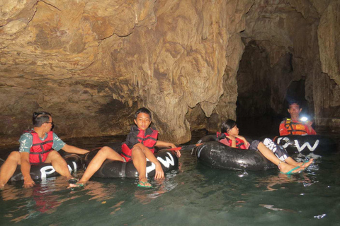 Cueva de Jomblang, cueva de Pindul y excursión en tubo por el río Oyo