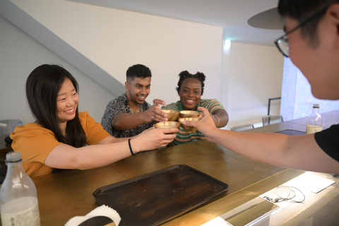 Rice Wine Tasting with Sommelier - Finest Makgeolli &amp; Soju