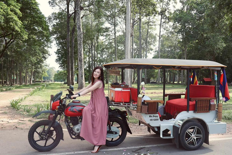 Visite privée en tuktuk au lever du soleil d&#039;Angkor Vat à Siem Reap